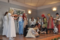 Charsznicki XVIII Gminny Przegląd Grup Kolędniczych - „Iskierki: ze Szkoły Podstawowej Zespołu Szkół im. A. Malatyńskiego w Miechowie-Charsznicy - fot. K. Capiga - miechowski.pl