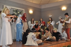 Charsznicki XVIII Gminny Przegląd Grup Kolędniczych - „Iskierki: ze Szkoły Podstawowej Zespołu Szkół im. A. Malatyńskiego w Miechowie-Charsznicy - fot. K. Capiga - miechowski.pl
