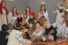 Charsznicki XVIII Gminny Przegląd Grup Kolędniczych - „Iskierki: ze Szkoły Podstawowej Zespołu Szkół im. A. Malatyńskiego w Miechowie-Charsznicy - fot. K. Capiga - miechowski.pl
