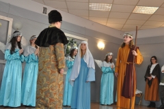Charsznicki XVIII Gminny Przegląd Grup Kolędniczych - „Credo” z Gimnazjum Zespołu Szkół w Tczycy - fot. K. Capiga - miechowski.pl