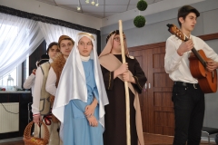 Charsznicki XVIII Gminny Przegląd Grup Kolędniczych - „Charszniccy Harnasie” z Gimnazjum Zespołu Szkół im. A. Malatyńskiego w Miechowie-Charsznicy - fot. K. Capiga - miechowski.pl