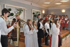 Charsznicki XVIII Gminny Przegląd Grup Kolędniczych - „Charszniccy Harnasie” z Gimnazjum Zespołu Szkół im. A. Malatyńskiego w Miechowie-Charsznicy - fot. K. Capiga - miechowski.pl