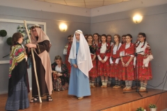 Charsznicki XVIII Gminny Przegląd Grup Kolędniczych - „Charszniccy Harnasie” z Gimnazjum Zespołu Szkół im. A. Malatyńskiego w Miechowie-Charsznicy - fot. K. Capiga - miechowski.pl