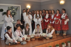 Charsznicki XVIII Gminny Przegląd Grup Kolędniczych - „Charszniccy Harnasie” z Gimnazjum Zespołu Szkół im. A. Malatyńskiego w Miechowie-Charsznicy - fot. K. Capiga - miechowski.pl