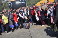 Wybory Chłopa Roku 2017 - przeciąganie liny - fot. K. Capiga