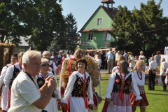 Reprezentacja gminy Książ Wielki na Dożynkach Powiatowych w Przybysławicach - miechowski.pl