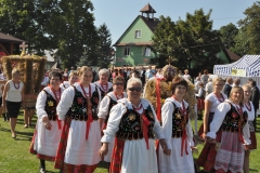 Reprezentacja gminy Książ Wielki na Dożynkach Powiatowych w Przybysławicach - miechowski.pl