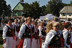 Reprezentacja gminy Książ Wielki na Dożynkach Powiatowych w Przybysławicach - miechowski.pl