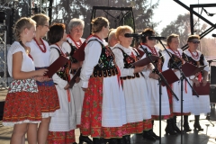 Reprezentacja gminy Książ Wielki na Dożynkach Powiatowych w Przybysławicach - miechowski.pl