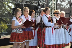 Reprezentacja gminy Książ Wielki na Dożynkach Powiatowych w Przybysławicach - miechowski.pl