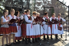 Reprezentacja gminy Książ Wielki na Dożynkach Powiatowych w Przybysławicach - miechowski.pl