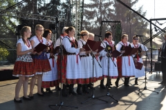 Reprezentacja gminy Książ Wielki na Dożynkach Powiatowych w Przybysławicach - miechowski.pl