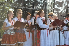 Reprezentacja gminy Książ Wielki na Dożynkach Powiatowych w Przybysławicach - miechowski.pl