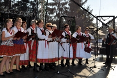 Reprezentacja gminy Książ Wielki na Dożynkach Powiatowych w Przybysławicach - miechowski.pl
