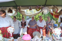 Reprezentacja gminy Książ Wielki na Dożynkach Powiatowych w Przybysławicach - miechowski.pl