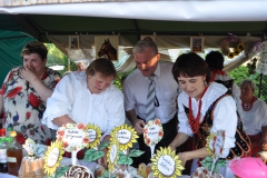 Reprezentacja gminy Książ Wielki na Dożynkach Powiatowych w Przybysławicach - miechowski.pl