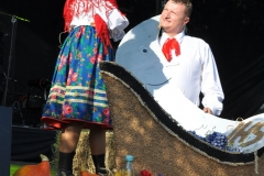 Miechowiacy na inaugurację Dożynek Wojewódzkich Miechów 2016 - miechowski.pl
