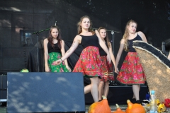 Młodzi żniwiarze na inaugurację Dożynek Wojewódzkich Miechów 2016 - miechowski.pl