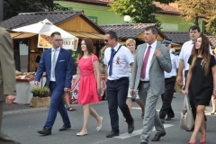 18. Dożynki Województwa Małopolskiego - korowód dożynkowy - miechowski.pl