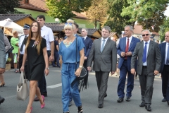 18. Dożynki Województwa Małopolskiego - korowód dożynkowy - miechowski.pl