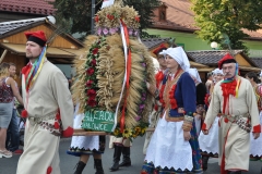 18. Dożynki Województwa Małopolskiego - korowód dożynkowy - miechowski.pl