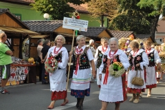 18. Dożynki Województwa Małopolskiego - korowód dożynkowy - miechowski.pl