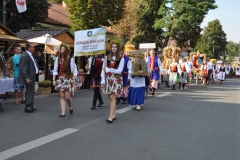 18. Dożynki Województwa Małopolskiego - korowód dożynkowy - miechowski.pl