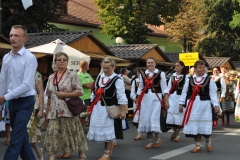 18. Dożynki Województwa Małopolskiego - korowód dożynkowy - miechowski.pl