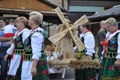 18. Dożynki Województwa Małopolskiego - korowód dożynkowy - miechowski.pl