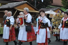 18. Dożynki Województwa Małopolskiego - korowód dożynkowy - miechowski.pl