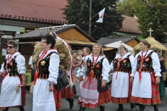 18. Dożynki Województwa Małopolskiego - korowód dożynkowy - miechowski.pl
