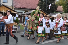 18. Dożynki Województwa Małopolskiego - korowód dożynkowy - miechowski.pl