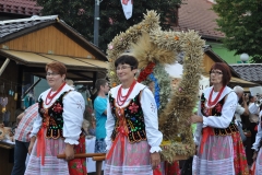 18. Dożynki Województwa Małopolskiego - korowód dożynkowy - miechowski.pl