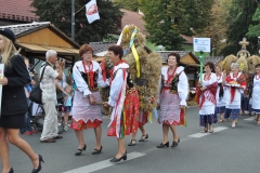 18. Dożynki Województwa Małopolskiego - korowód dożynkowy - miechowski.pl