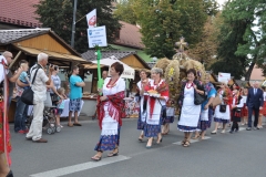 18. Dożynki Województwa Małopolskiego - korowód dożynkowy - miechowski.pl