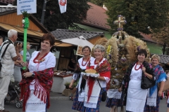 18. Dożynki Województwa Małopolskiego - korowód dożynkowy - miechowski.pl