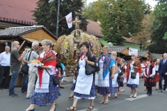 18. Dożynki Województwa Małopolskiego - korowód dożynkowy - miechowski.pl