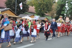 18. Dożynki Województwa Małopolskiego - korowód dożynkowy - miechowski.pl