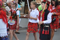18. Dożynki Województwa Małopolskiego - korowód dożynkowy - miechowski.pl