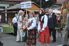 18. Dożynki Województwa Małopolskiego - korowód dożynkowy - miechowski.pl