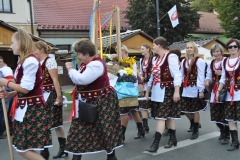 18. Dożynki Województwa Małopolskiego - korowód dożynkowy - miechowski.pl