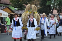 18. Dożynki Województwa Małopolskiego - korowód dożynkowy - miechowski.pl