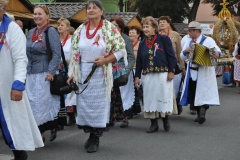 18. Dożynki Województwa Małopolskiego - korowód dożynkowy - miechowski.pl
