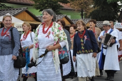 18. Dożynki Województwa Małopolskiego - korowód dożynkowy - miechowski.pl