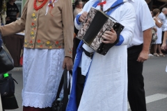 18. Dożynki Województwa Małopolskiego - korowód dożynkowy - miechowski.pl