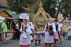 18. Dożynki Województwa Małopolskiego - korowód dożynkowy - miechowski.pl