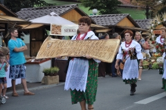 18. Dożynki Województwa Małopolskiego - korowód dożynkowy - miechowski.pl