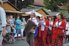 18. Dożynki Województwa Małopolskiego - korowód dożynkowy - miechowski.pl