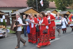 18. Dożynki Województwa Małopolskiego - korowód dożynkowy - miechowski.pl