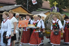 18. Dożynki Województwa Małopolskiego - korowód dożynkowy - miechowski.pl